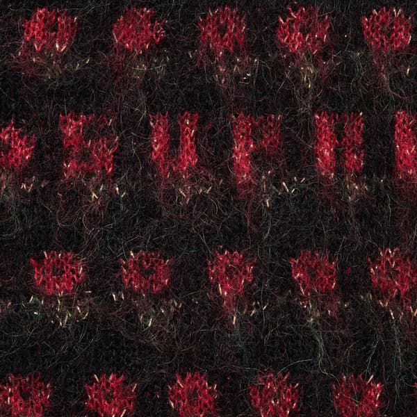 Supreme Flowers Metallic Sweater - Black (front)