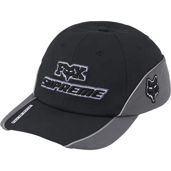 Supreme Fox Racing 6-Panel - Black (front)