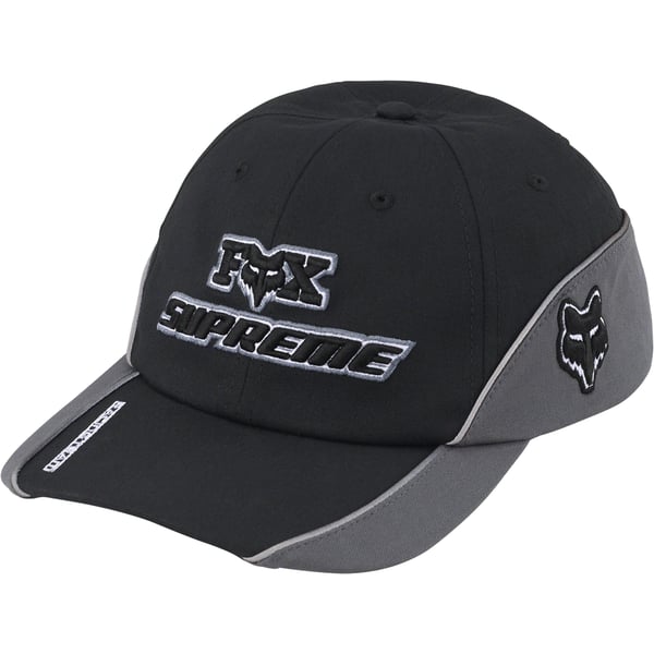 Supreme Fox Racing 6-Panel - Black (front)