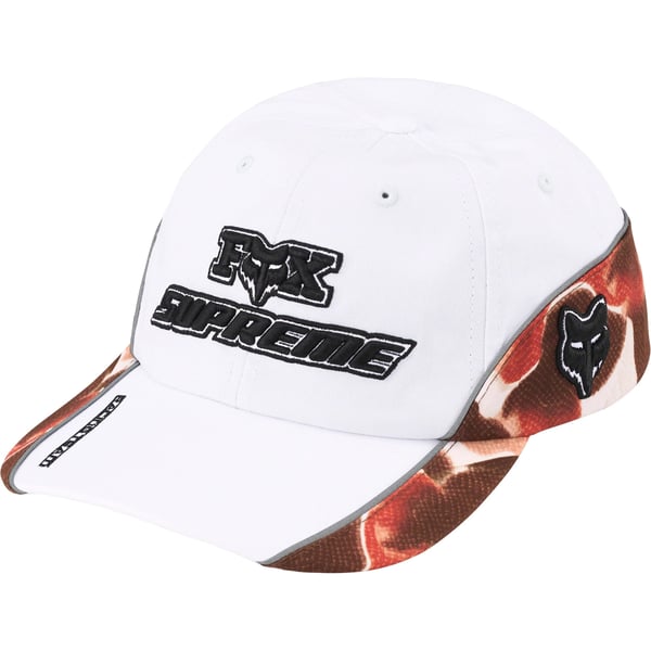 Supreme Fox Racing 6-Panel - White (front)