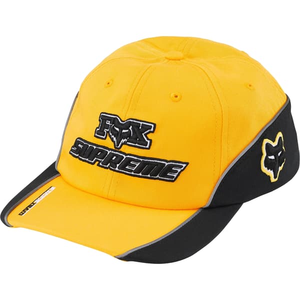 Supreme Fox Racing 6-Panel - Yellow (front)