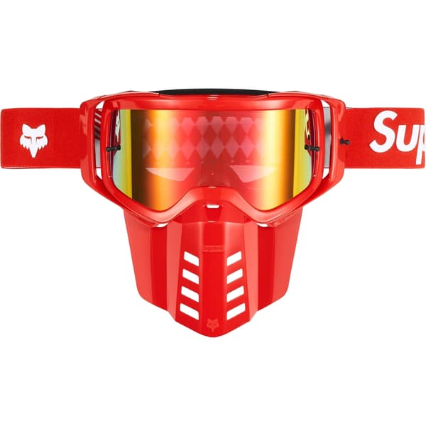 Supreme Fox Racing Goggles - Red (front)