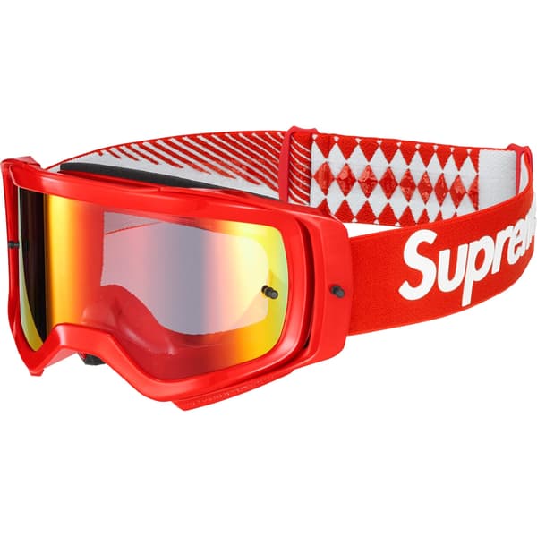 Supreme Fox Racing Goggles - Red (front)