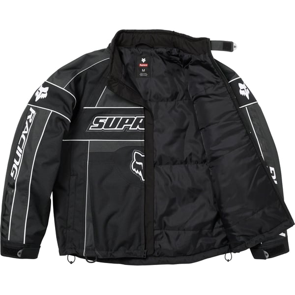 Supreme Fox Racing Jacket - Black (front)