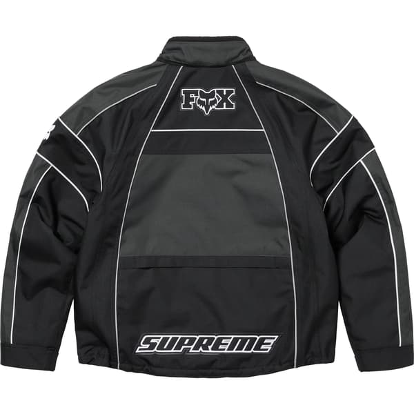 Supreme Fox Racing Jacket - Black (front)
