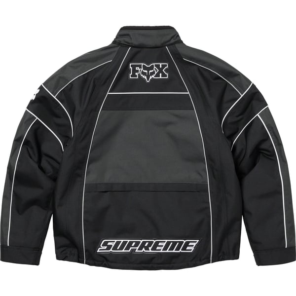 Supreme Fox Racing Jacket - Black (front)
