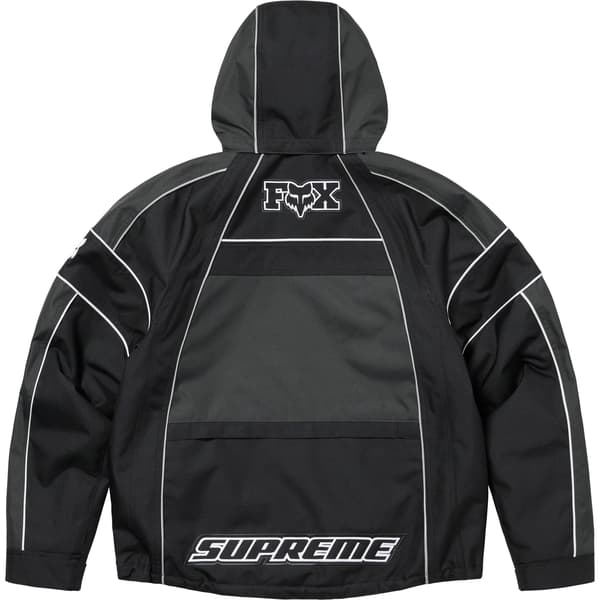 Supreme Fox Racing Jacket - Black (front)