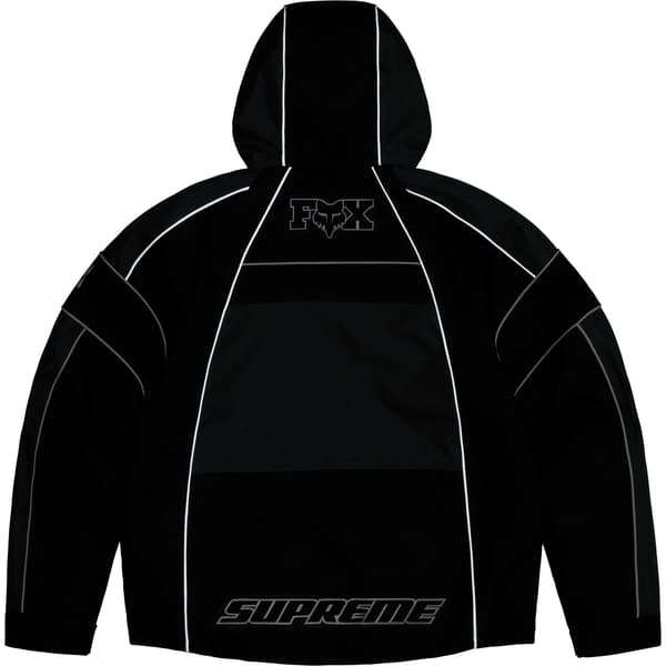 Supreme Fox Racing Jacket - Black (front)