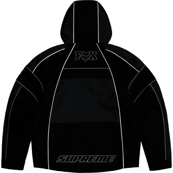 Supreme Fox Racing Jacket - Black (front)