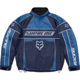 Supreme Fox Racing Jacket Blue