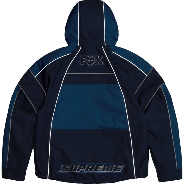 Supreme Fox Racing Jacket - Blue (front)
