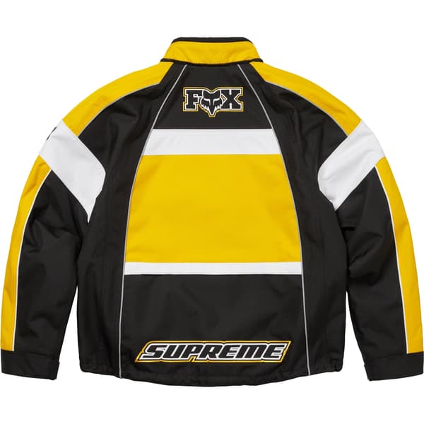 Supreme Fox Racing Jacket - Yellow (front)
