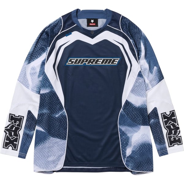 Supreme Fox Racing Jersey - Navy (front)