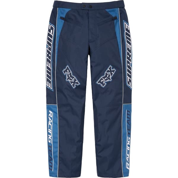 Supreme Fox Racing Pant - Blue (front)