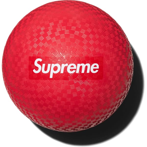Supreme Franklin Playground Ball - Red (front)
