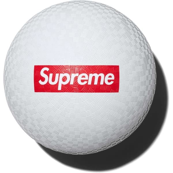 Supreme Franklin Playground Ball - White (front)