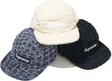 Supreme Frayed Croc Denim Camp Cap