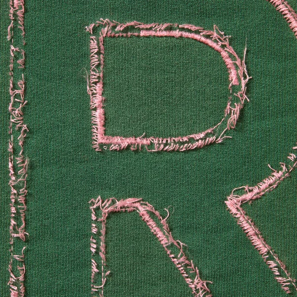 Supreme Frayed Hooded Sweatshirt - Pine (front)