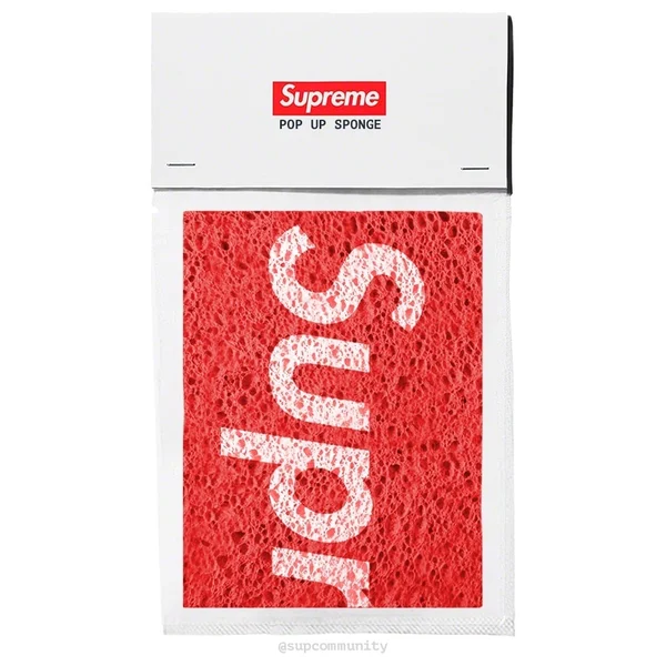 Supreme *Free Gift* Pop-Up Sponge - Product Image