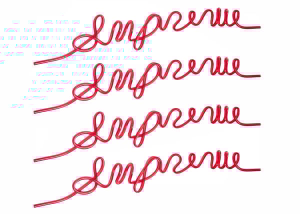 Supreme *Free Gift* Silly Straw - Product Image