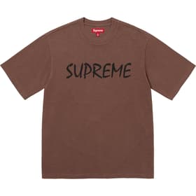 Supreme FTP S/S Top Brown