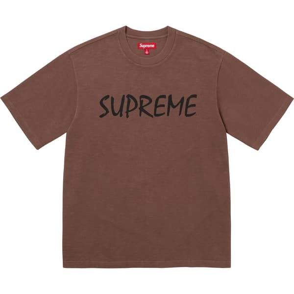 Supreme FTP S/S Top - Brown (front)