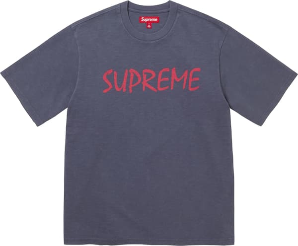 Supreme FTP S/S Top - Navy (front)