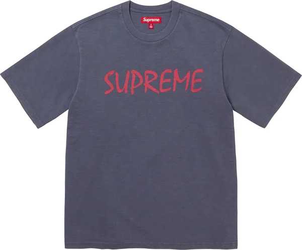 Supreme FTP S/S Top - Navy (front)