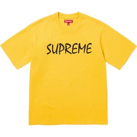 Supreme FTP S/S Top Yellow