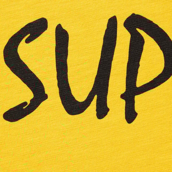 Supreme FTP S/S Top - Yellow (front)