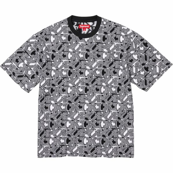 Supreme Fuck Intarsia S/S Top - Black (front)