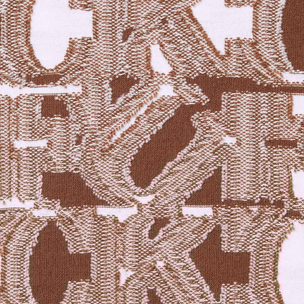 Supreme Fuck Intarsia S/S Top - Brown (front)