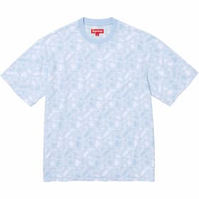 Supreme Fuck Intarsia S/S Top Light Blue