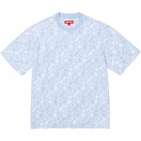 Supreme Fuck Intarsia S/S Top - Light Blue (front)