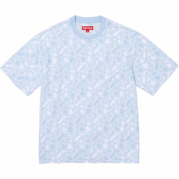 Supreme Fuck Intarsia S/S Top - Light Blue (front)