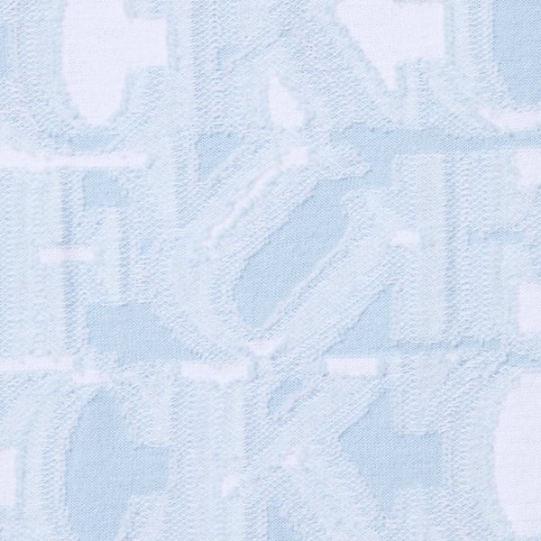 Supreme Fuck Intarsia S/S Top - Light Blue (front)