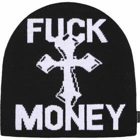 Supreme Fuck Money Beanie Black