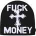 Supreme Fuck Money Beanie - Black (front)
