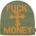 Supreme Fuck Money Beanie - Olive (front)