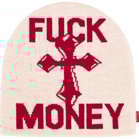 Supreme Fuck Money Beanie Stone