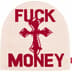 Supreme Fuck Money Beanie - Stone (front)