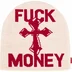 Supreme Fuck Money Beanie - Stone (front)
