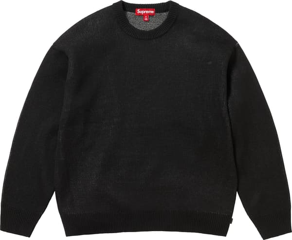 Supreme Fuck Money Sweater - Black (front)