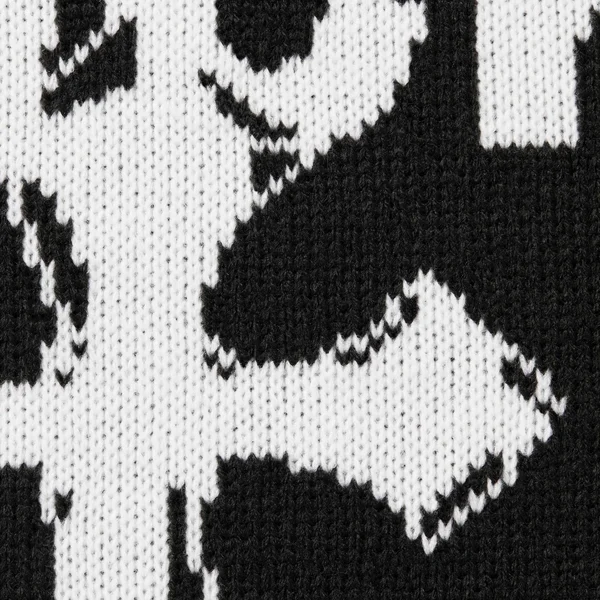 Supreme Fuck Money Sweater - Black (front)