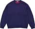 Supreme Fuck Money Sweater - Navy (front)