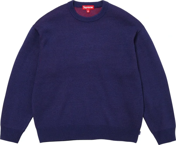 Supreme Fuck Money Sweater - Navy (front)