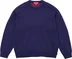 Supreme Fuck Money Sweater - Navy (front)