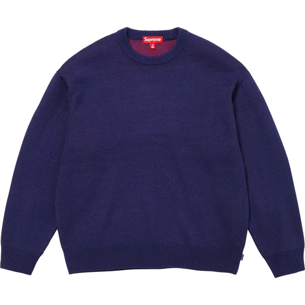 Supreme Fuck Money Sweater - Navy (front)