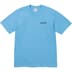 Supreme Fuck Money Tee - Bright Blue (front)