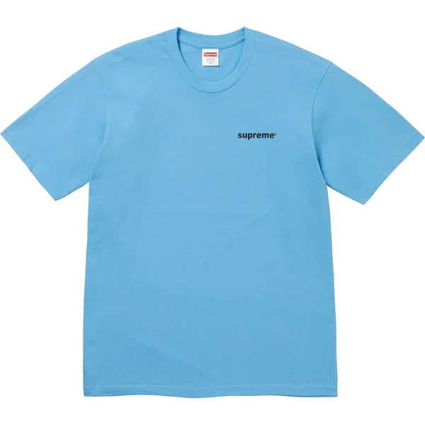 Supreme Fuck Money Tee - Bright Blue (front)